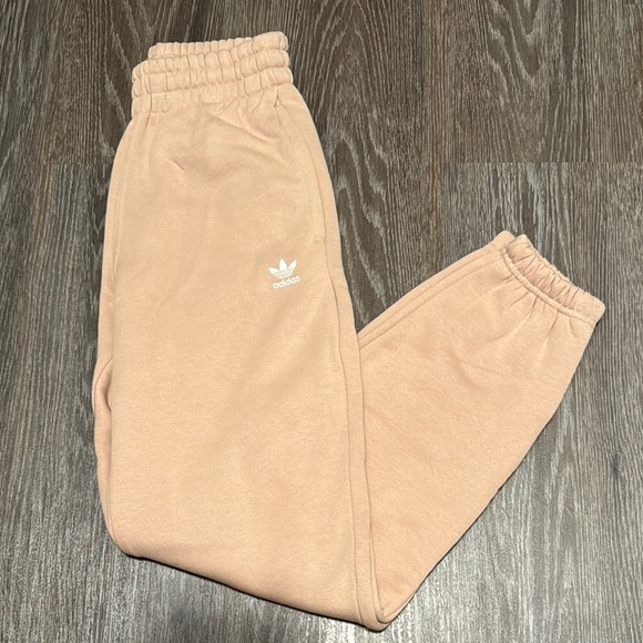 adidas Pants - Adidas Biege Jogger Sweatpants